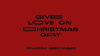 Sarah Geronimo - give love on christmas day ( audio )