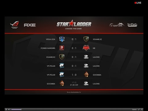 Dota2 -Starladder EU S11 VP.Polar vs Goomba
