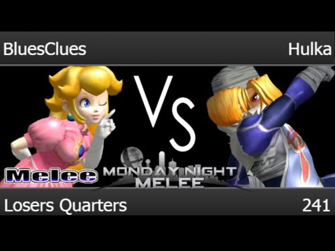 MNM 241 - SANS | BluesClues (Peach) vs Hulka (Sheik) Losers Quarters - Melee