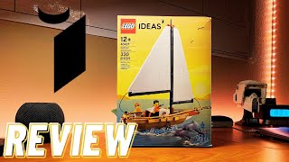 BEST LEGO Gift With Purchase EVER?? | LEGO Ideas Sailboat Adventure REVIEW