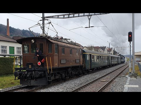 Eurovapor C 5/6 mit Komp beim Rangieren in Bischofszell Stadt