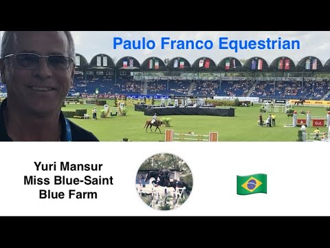 Yuri Mansur - Miss Blue-Saint Blue Farm (02/07/2023) Aachen (CSIO5* - GP ROLEX - 1.60m - 1st round)