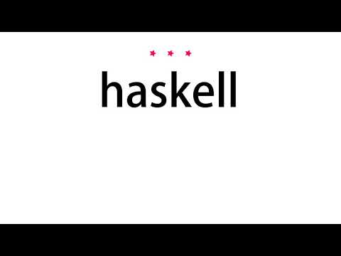 How to pronounce haskell - Vocab Today