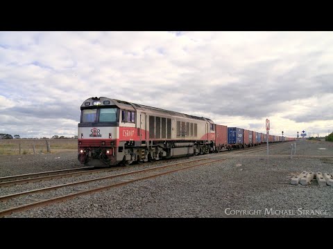 7922V SCT / SBR Dooen To Melbourne Container Train With CSR007 (18/7/2024) - PoathTV