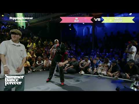 Jin & Jikay vs Monsta & Rampage SEMI FINAL Popping Forever | Summer Dance Forever 2025
