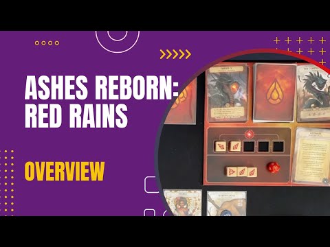 Ashes Reborn: Red Rains Solo Tutorial and Partial Playthrough | DaniCha