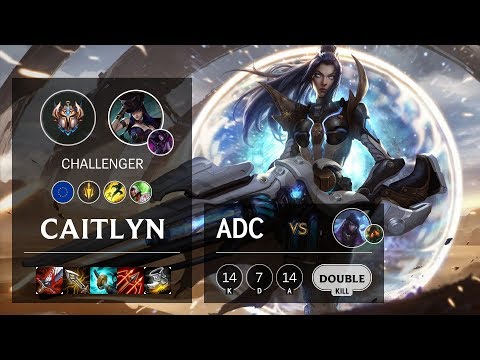 Caitlyn ADC vs Aphelios - EUW Challenger Patch 10.7