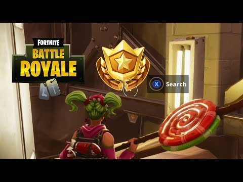 Get FREE Battle Pass Tier Week 4 Hidden Battlestar Location (Secret blockbuster #4)