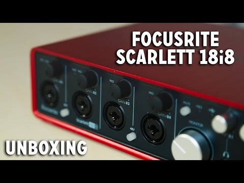 Focusrite Scarlett 18i8 GEN 1 2015 - Red image 8