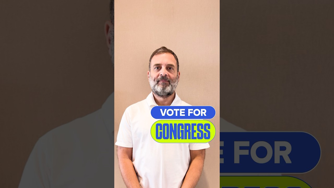 This is a battle for the soul of India and we cannot win it without you - Vote for Congress 🇮🇳