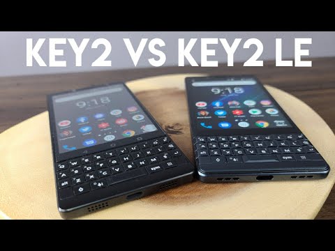 BlackBerry KEY2 vs. KEY2 LE in 2020