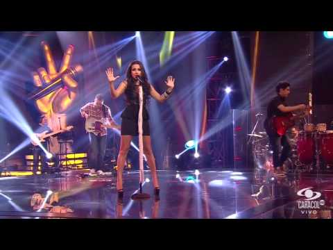 Maia (invitada) - canta No quererte - La Voz Colombia - Shows en vivo - Temporada 1
