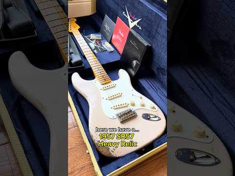 2025 Fender Custom Shop ‘57 SR57 Stratocaster Heavy Relic - Dirty White Blonde image 23