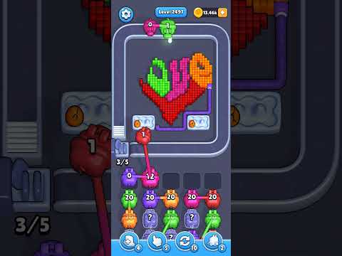 Pixel Flow Level 2497 Walkthrough