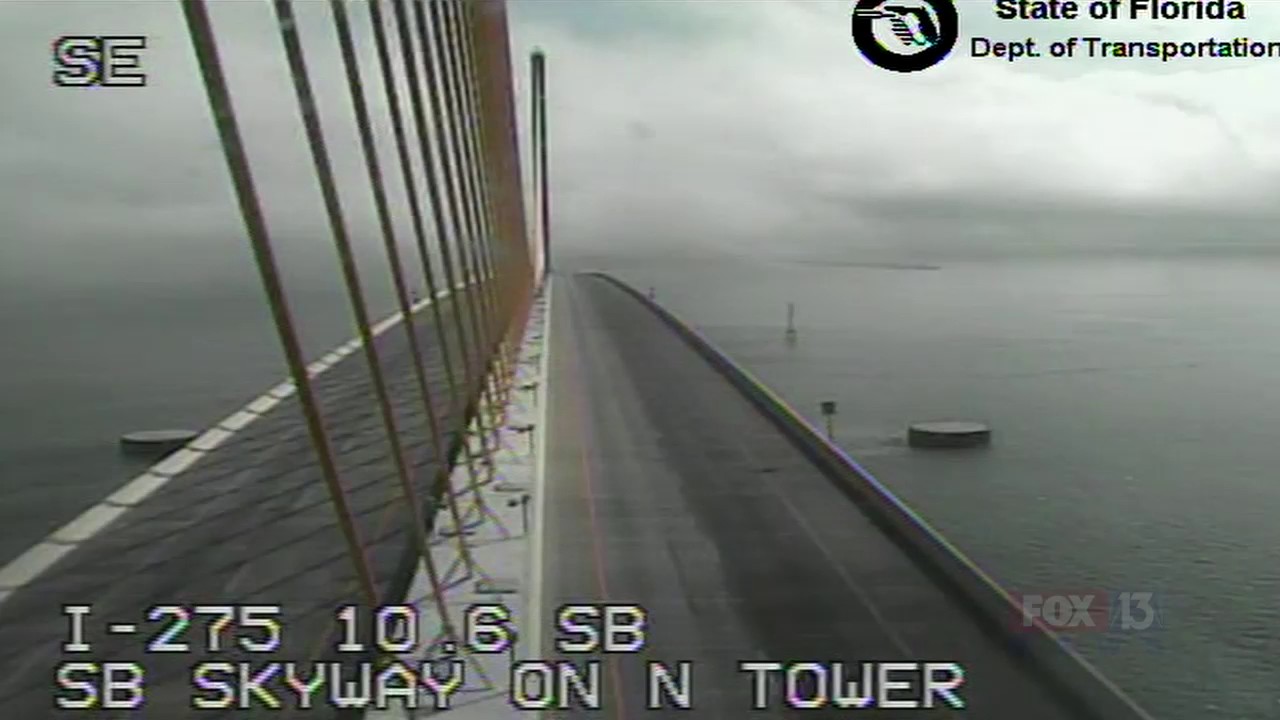 Time-lapse: Sunshine Skyway fog