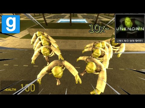 THE 10 UNKNOWN SHREKS IS TERRIFYING | Gmod