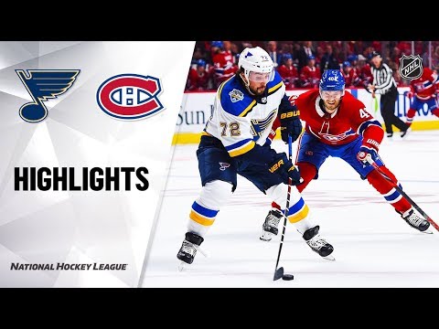 NHL Highlights | Blues @ Canadiens 10/12/19