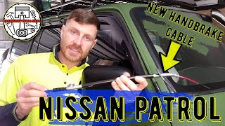 Nissan Patrol GU | Fixing a Snapped Handbrake Cable