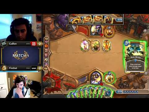 Gallon vs Firebat - Hearthstone Grandmasters Americas S2 2019 - Week 1