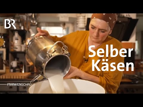 Die "Selbermacherin" beim Käsen: Eigener Käse aus frischer Rohmilch | BR
