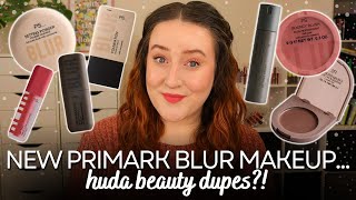 TESTING *NEW* PRIMARK BLUR COLLECTION! Cruelty Free & Affordable Makeup Haul & Review... Huda Dupes?