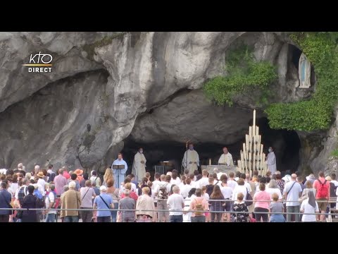 Messe de 10h à Lourdes du 23 juillet 2021