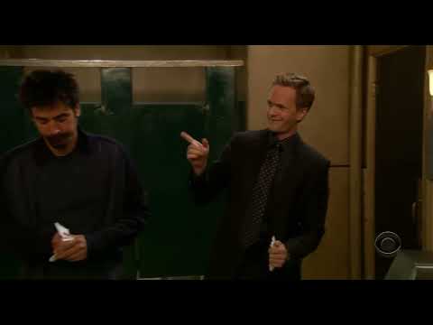 How I met your mother - Barney first meets Ted