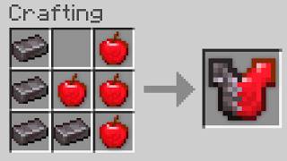 Minecraft, But I Craft Custom Apples...