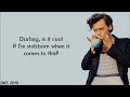 Harry Styles - Cinema (lyrics)