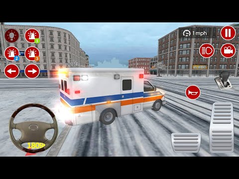 Ambulance Rescue Driver 2021 - Emergency Rescue Service Simulator -   Android Gameplay