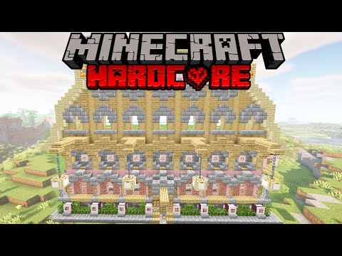 Minecraft Hardcore 18: Mind-Blowing Villager Trading Hall!