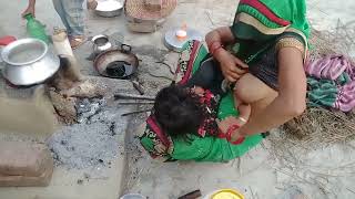 #bhabhi open breastfeeding while cooking 🤱🏼 