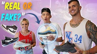 Testing Sneakerheads on If Shoes Are REAL or FAKE! PART 2