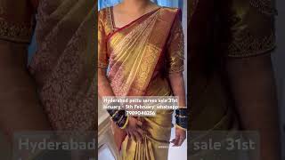 Download lagu Hyderabad Pattu Sarees SALE : (31st Januar - 5th Feb)Rs 5000 buy 1 - get 1 Free Whatsapp: 7989048256 mp3