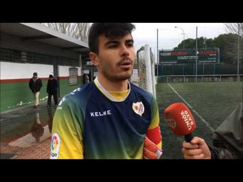 Alberto 'Chino' tras el Trival Valderas 0-1 Rayo B
