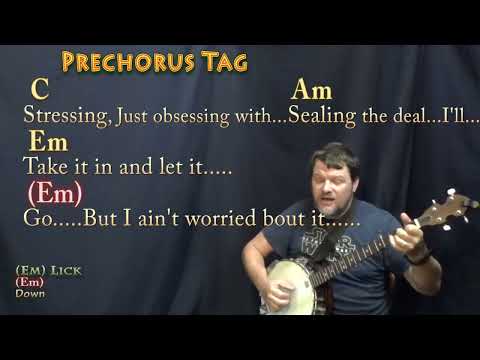I Ain’t Worried (One Republic) Banjo Cover Lesson in G with Chords/Lyrics