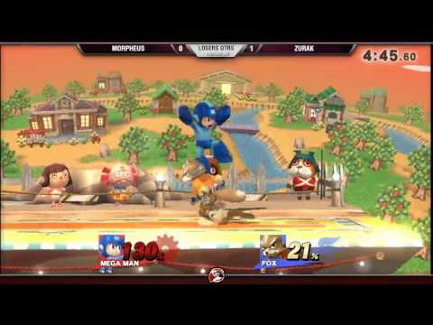 VS Weekly 12/8/16 - Losers Qtrs - Morpheus (Megaman) vs. Zurak (Fox) - Smash 4