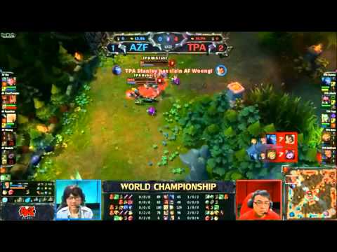 League of legends World Championship Grand Final {Game 4} TPA vs AZF