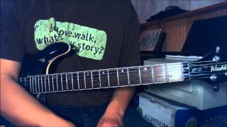 White Lion - All Join Our Hands guitar lesson Part 4 Bridge, Solo, end