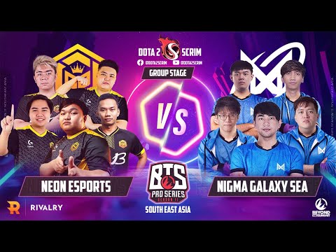 Neon Esports vs Nigma Galaxy SEA - BTS Pro Series Season 11: SEA - Group Stage - B02