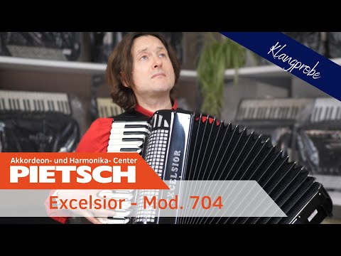 Akkordeon - Excelsior Mod. 704 - Klangprobe