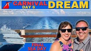 Carnival Dream Caribbean Cruise - Final Sea Day & Farewell (Day 6) 🚢✨