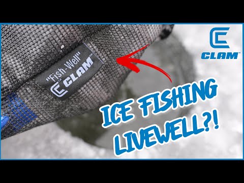 Ice Fishing Livewell?! - Clam Fish-Well Complete Review