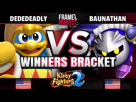 FPS6 Online - DeDeDeadly (King Dedede) vs. Baunathan (Meta Knight) - Kirby Fighters 2 W Bracket