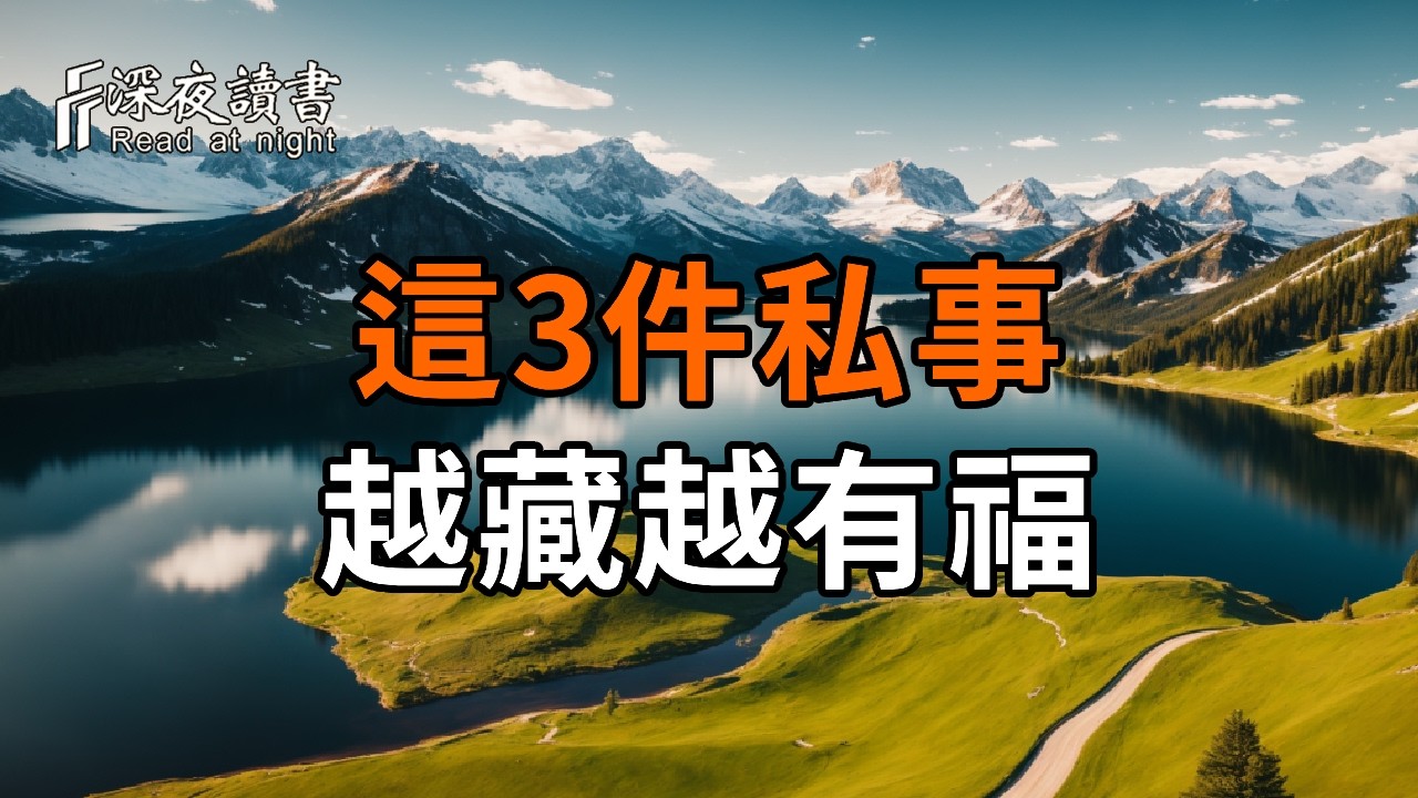 四十歲後職場潛規則：這3件私事爛在心裡，別讓同事知道，越藏越有福。【深夜讀書】#人生感悟 #正能量 