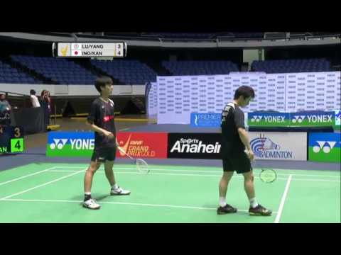 Yonex US Open 2017 | Badminton F M5-MD | Lu/Yang vs Ino/Kan