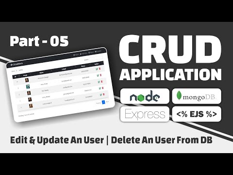 05 CRUD App With Image Upload Using NodeJs ExpressJs MongoDB EJS Templating Engine