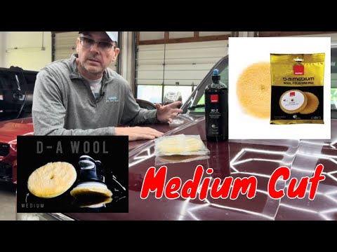 A Wool Pad For Dual Action Polishers That Can Cut And Finish Well On This Abandoned Farm Truck!