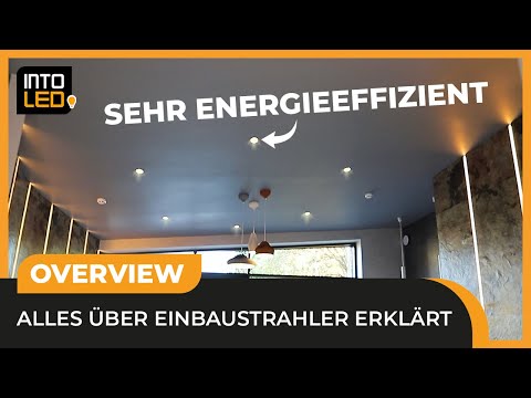 ALLES, was Sie über LED Einbaustrahler WISSEN