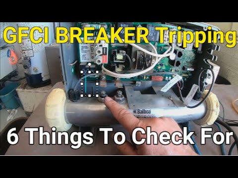 Hot Tub GFCI Breaker Keeps Tripping..6 Things To Check For.(DIY Spa Repair) Arizona Hot Tub Factory